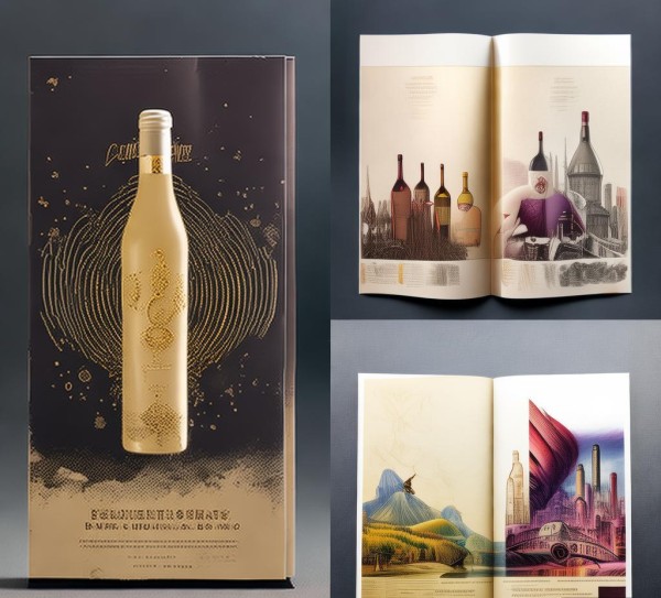 百年老酒产品画册设计方案,历史与艺术的完美结合